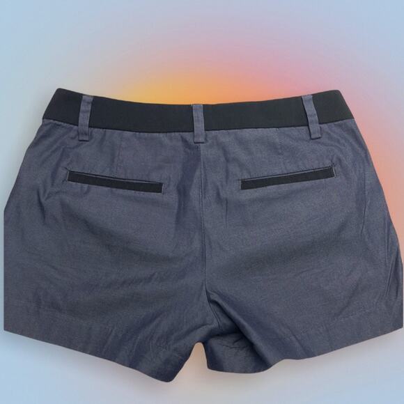 J. CREW Women’s 0 Blue / Black Short Shorts - Picture 2 of 3